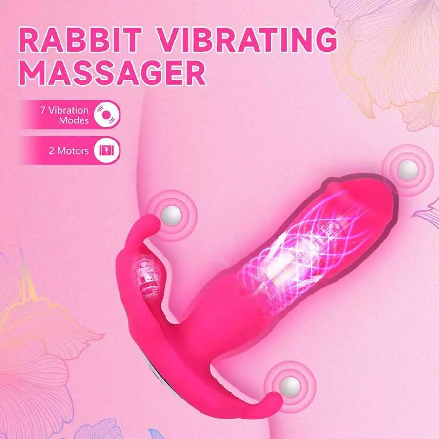 Wearable Panty Clitoral G Spot Vibrator for Women, APP Control Sex Toy for Women Clitoral Stimulator with 10 Vibration Modes, Wa