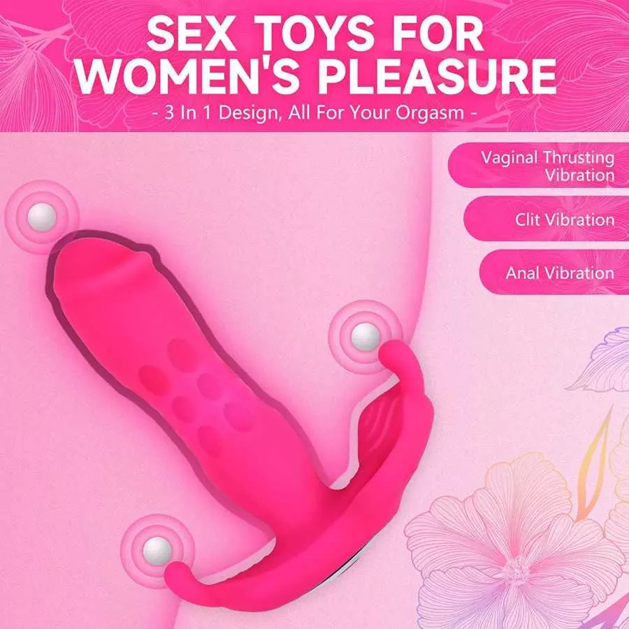 Wearable Panty Clitoral G Spot Vibrator for Women, APP Control Sex Toy for Women Clitoral Stimulator with 10 Vibration Modes, Wa