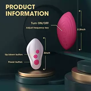 Remote Control Vibrator for Panties,G spot Butterfly Vibrators with 10 Vibration Modes,IPX7 Waterproof Wearable Rose Vibrator,Cl Remote Control Vibrator for Panties,G spot Butterfly Vibrators with 10 Vibration Modes,IPX7 Waterproof Wearable Rose Vibrator,Cl