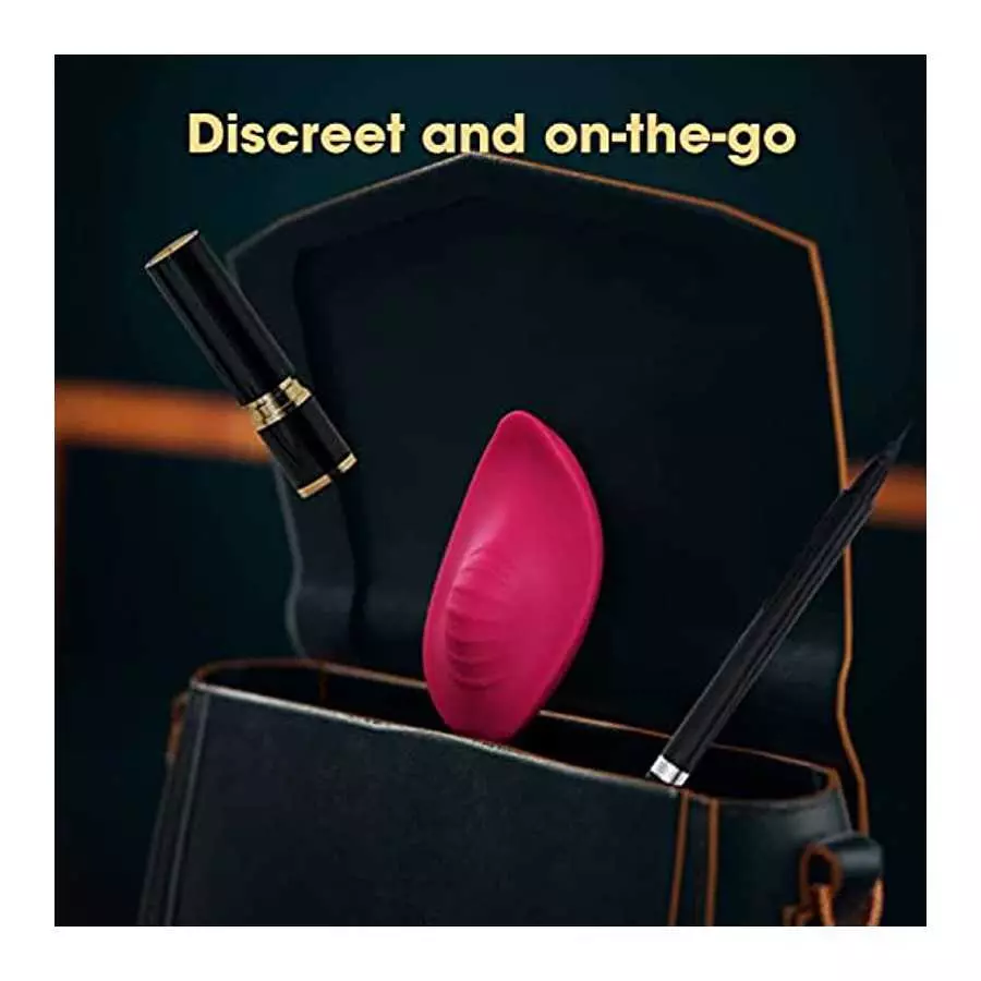 Remote Control Vibrator for Panties,G spot Butterfly Vibrators with 10 Vibration Modes,IPX7 Waterproof Wearable Rose Vibrator,Cl