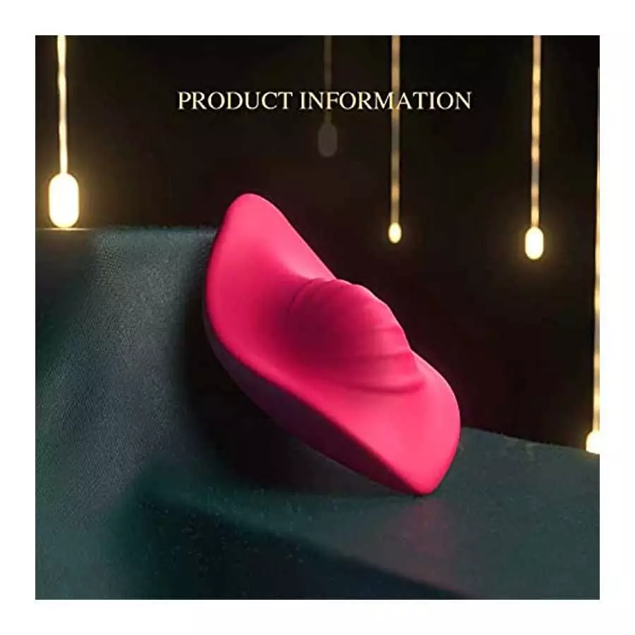 Remote Control Vibrator for Panties,G spot Butterfly Vibrators with 10 Vibration Modes,IPX7 Waterproof Wearable Rose Vibrator,Cl