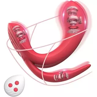 Wearable Panty Vibrator for Women, Remote Control Vibrator with 10 Modes, Butterfly Vibrator with 3 Motors for G Spot Clitoral P