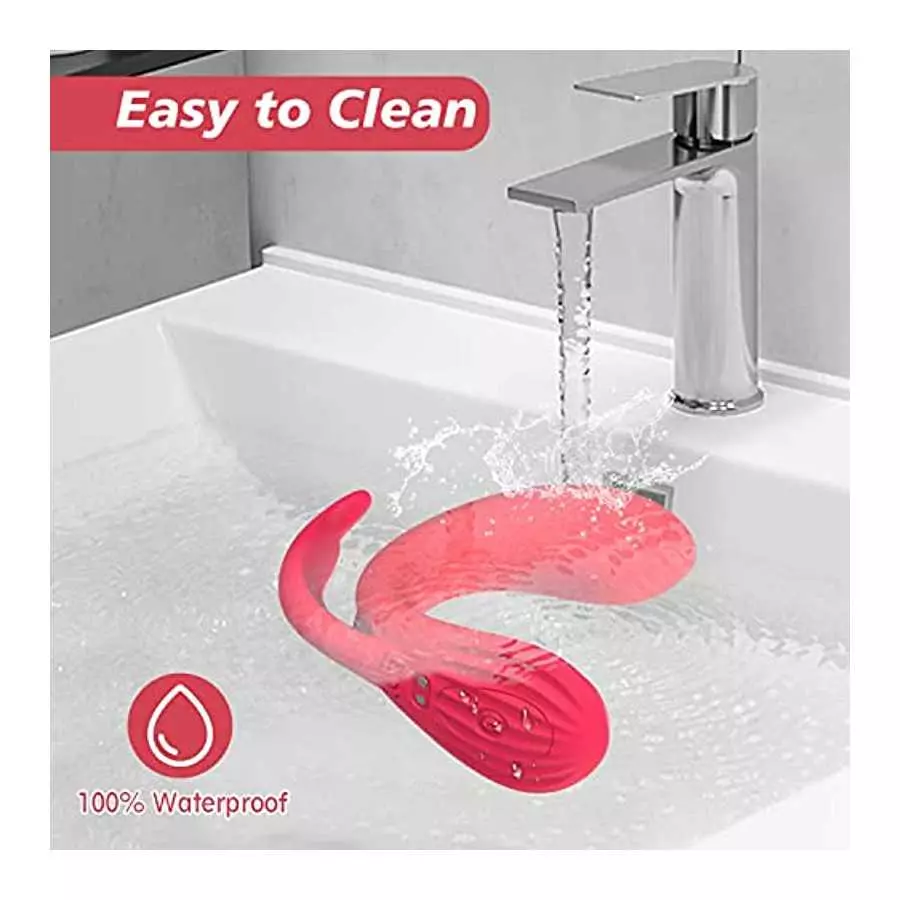 Wearable Panty Vibrator for Women, Remote Control Vibrator with 10 Modes, Butterfly Vibrator with 3 Motors for G Spot Clitoral P