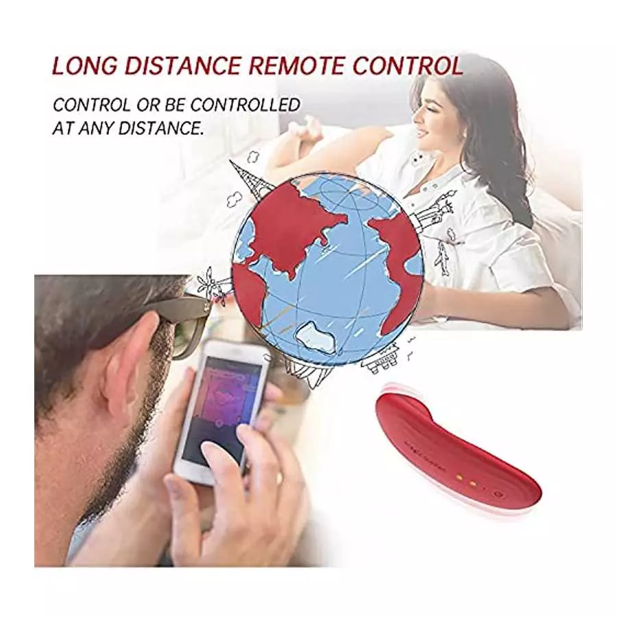 Magic Motion Wearable Panty Vibrator with APP,Remote Vibrating Panties Egg Mini Small Vibrator Waterproof Invisible Clitoral Sti