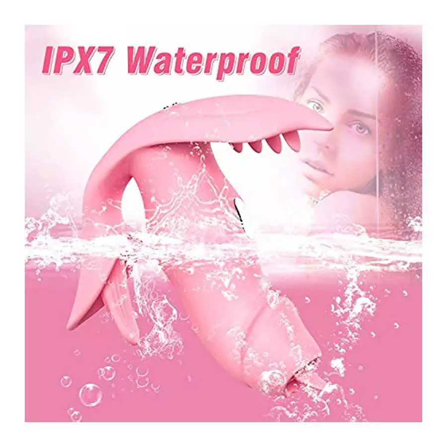 Wearable vibrator for private fun, 10-level vibrations realistic tongue licking clitoral stimulator ,public play butterfly vibra