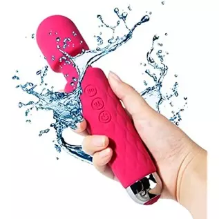 Personal Body Relaxation - Quiet Waterproof Powerful Rechargeable with 20 Patterns & 10 Speeds - Perfect for Muscle Aches & Spor