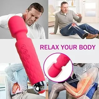 Personal Body Relaxation - Quiet Waterproof Powerful Rechargeable with 20 Patterns & 10 Speeds - Perfect for Muscle Aches & Spor Personal Body Relaxation - Quiet Waterproof Powerful Rechargeable with 20 Patterns & 10 Speeds - Perfect for Muscle Aches & Spor