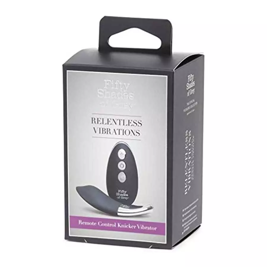 Fifty Shades of Grey Relentless Vibrations Panties Vibrator Multispeed with Remote