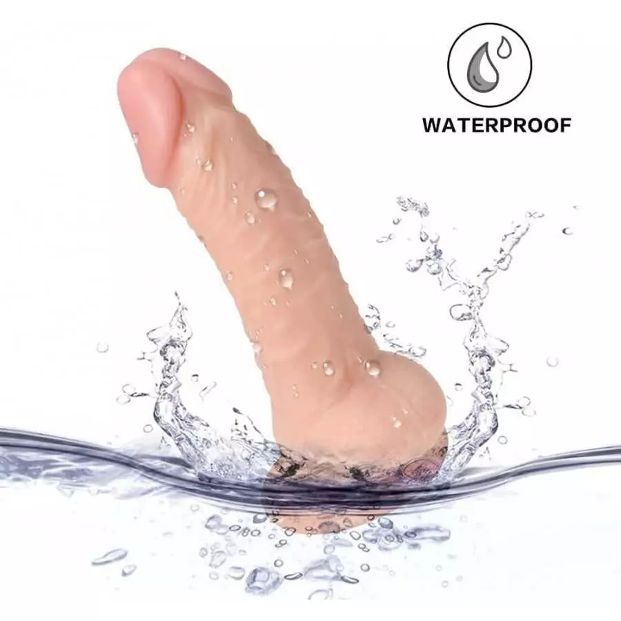 7.3 Inches Realistic Dildo for Women Realistic Suction Cup Anal Dildo for Men Soft Silicone Dildo Adult Sex for Beginner G-spot 