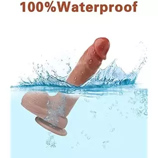 Realistic Thrusting Dildo Vibrator with 360° Rotation and Heating, Telescopic Vibrating Dildos for G-Spot Anal Play, Automatic S Realistic Thrusting Dildo Vibrator with 360° Rotation and Heating, Telescopic Vibrating Dildos for G-Spot Anal Play, Automatic S