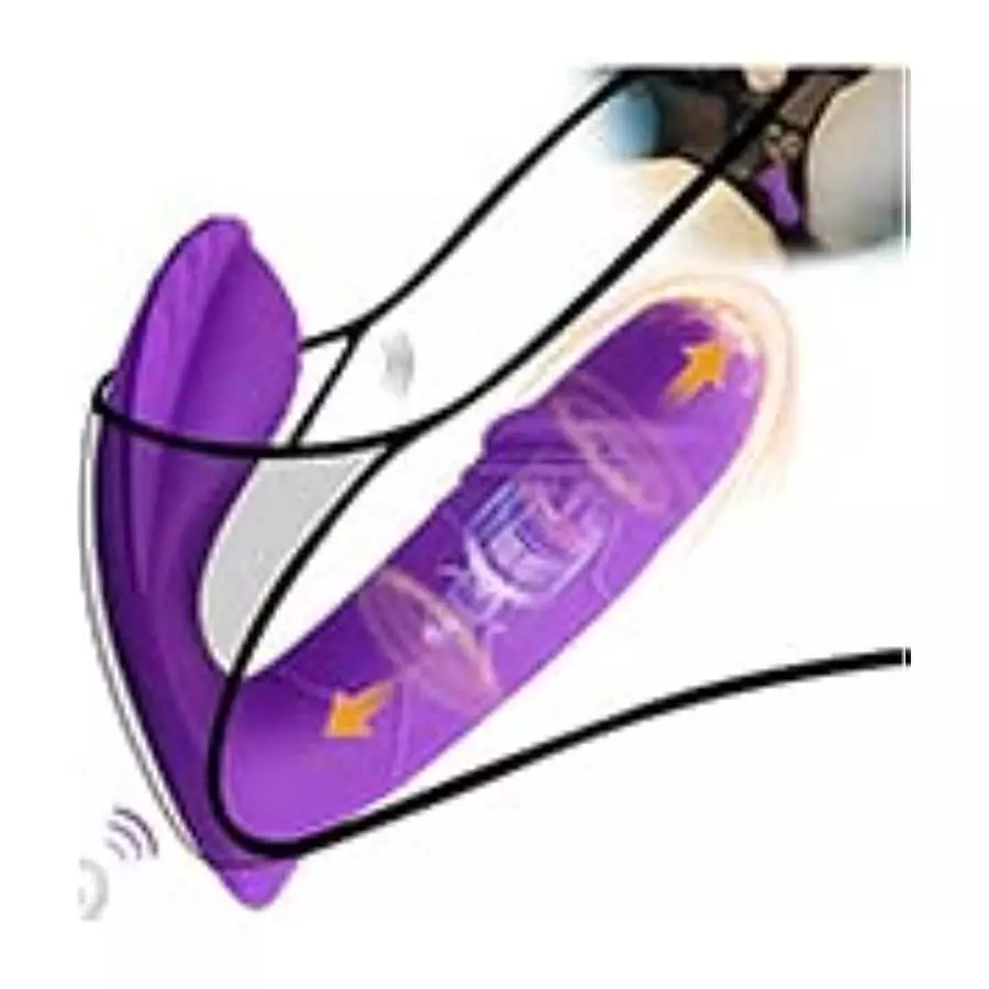 MEROURII Wearable Vibrating Panty Dildo Vibrator Pulse Quiet Vibrating Egg with Wireless Remote Control, Invisible Waterproof Cl MEROURII Wearable Vibrating Panty Dildo Vibrator Pulse Quiet Vibrating Egg with Wireless Remote Control, Invisible Waterproof Cl