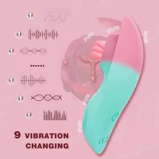 Lircnouan Women Sex Toys, Clitoral Stimulation, APP Remote Control Vibratiers for Women Couples with 9 Modes, Quiet & Closedfit,