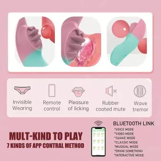Lircnouan Women Sex Toys, Clitoral Stimulation, APP Remote Control Vibratiers for Women Couples with 9 Modes, Quiet & Closedfit, Lircnouan Women Sex Toys, Clitoral Stimulation, APP Remote Control Vibratiers for Women Couples with 9 Modes, Quiet & Closedfit,