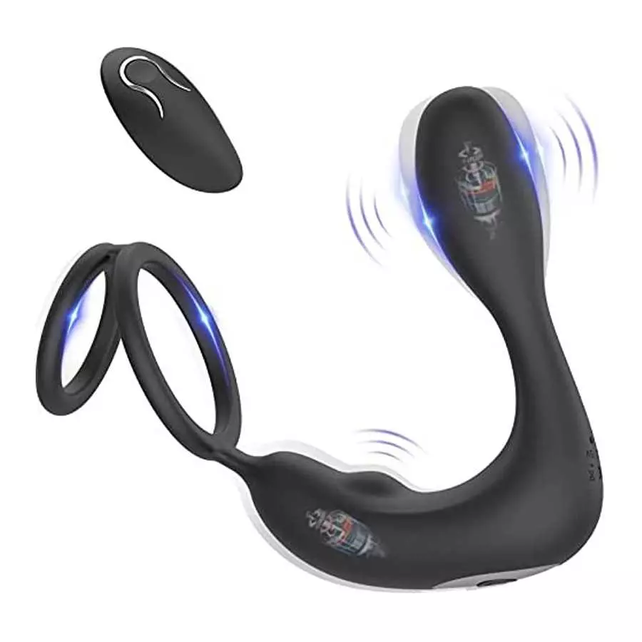 Cordless Massager 12 Vibrating Modes Electric Handheld Men Toy Male Tool Rechargeable Pleasure Adult Dual Couple Length 4.710004