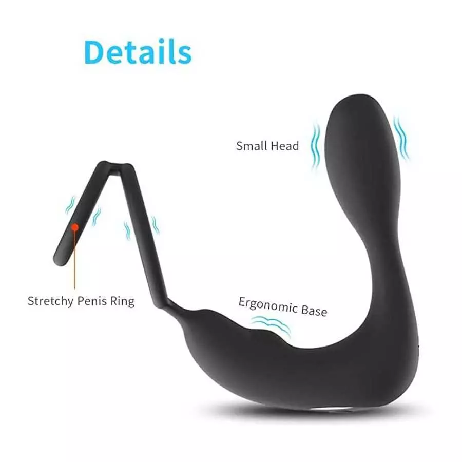Cordless Massager 12 Vibrating Modes Electric Handheld Men Toy Male Tool Rechargeable Pleasure Adult Dual Couple Length 4.710004