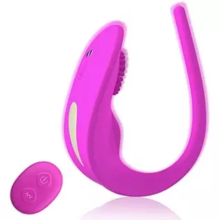Wearable Panty Clitoris Stimulator Rose Adult Xmas Sex Toys Vibrator for Women, Remote Control Clit Quiet Vibrating Panties Adul