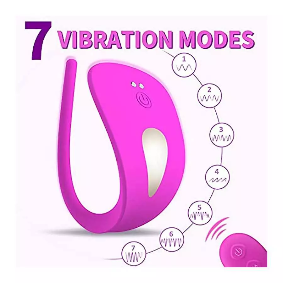 Wearable Panty Clitoris Stimulator Rose Adult Xmas Sex Toys Vibrator for Women, Remote Control Clit Quiet Vibrating Panties Adul