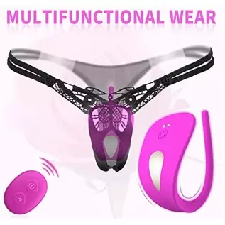 Wearable Panty Clitoris Stimulator Rose Adult Xmas Sex Toys Vibrator for Women, Remote Control Clit Quiet Vibrating Panties Adul Wearable Panty Clitoris Stimulator Rose Adult Xmas Sex Toys Vibrator for Women, Remote Control Clit Quiet Vibrating Panties Adul