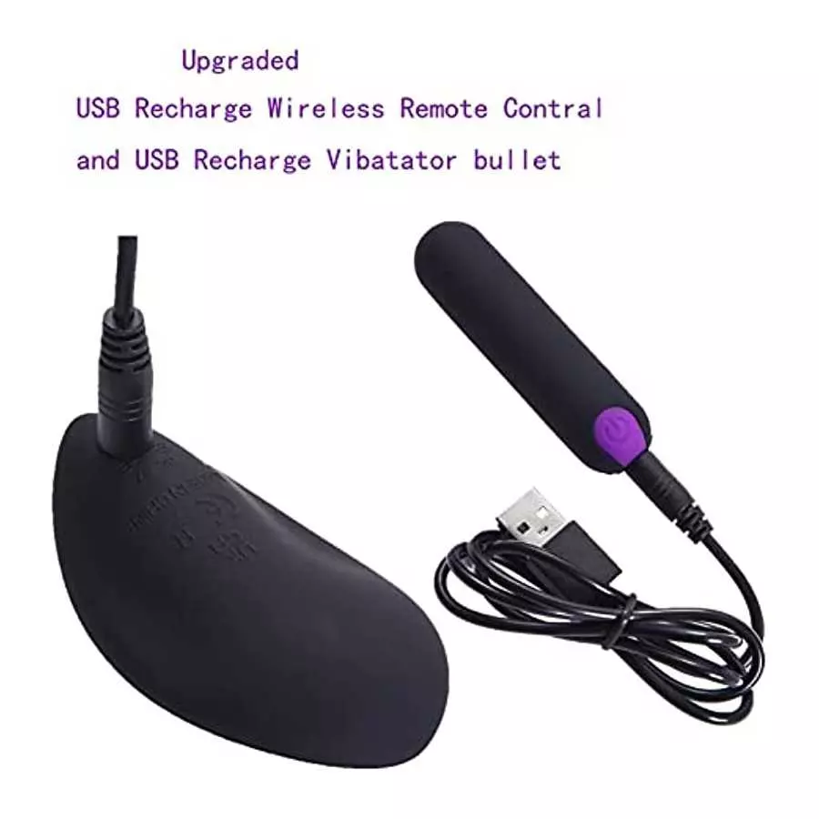 hxfivver Remote Control Vibrator Bullet for Women, Upgraded with Remote, Vibrant Vibe Vibrating Panties Her Butterfly G Spot Cli