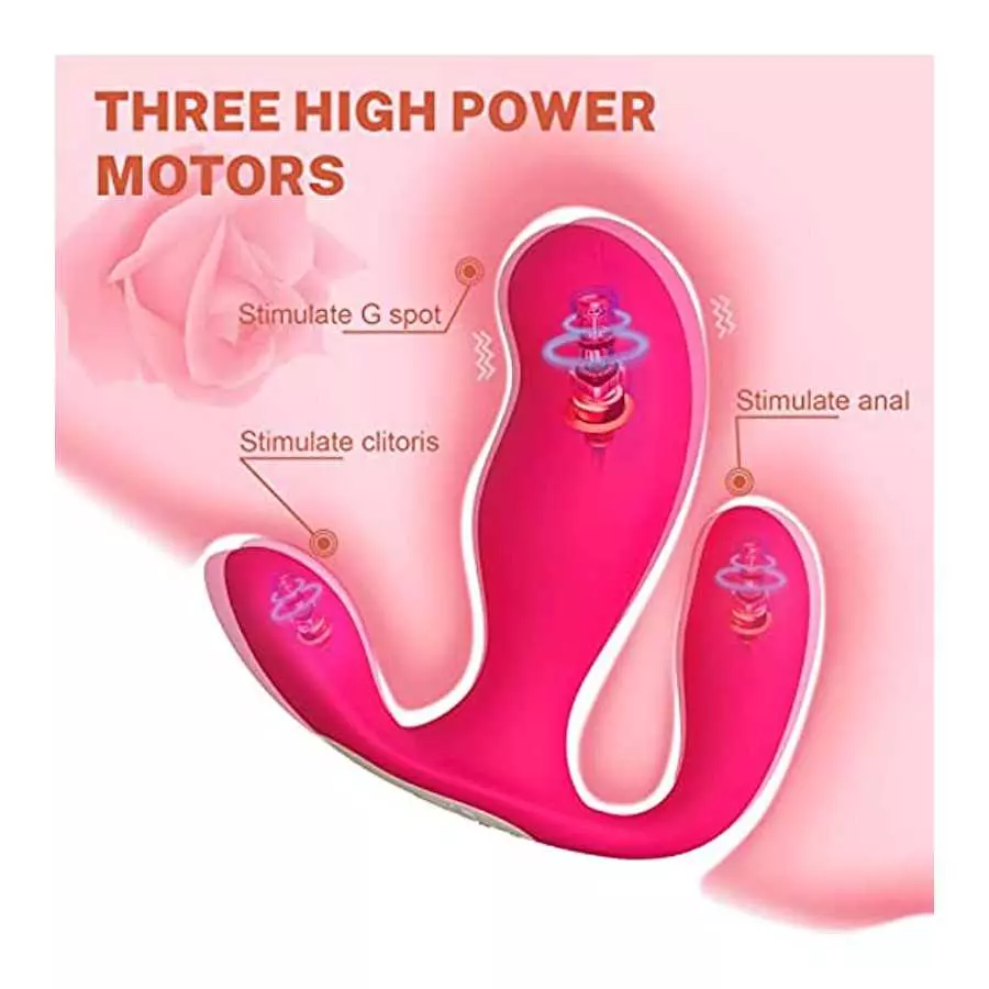 Remote Control Vibrator Wearable Vibrator Adult Sex Toys for Women Couples, G Spot Vibrator Clitoral Anal Panty Vibrator Female 