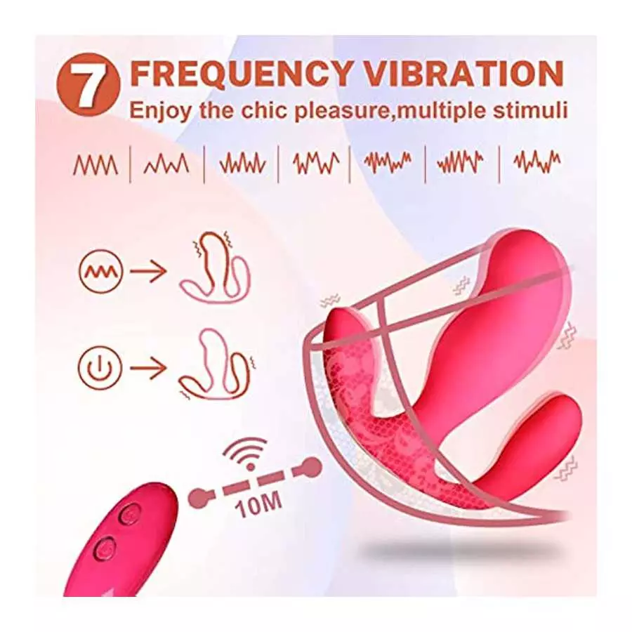 Remote Control Vibrator Wearable Vibrator Adult Sex Toys for Women Couples, G Spot Vibrator Clitoral Anal Panty Vibrator Female 
