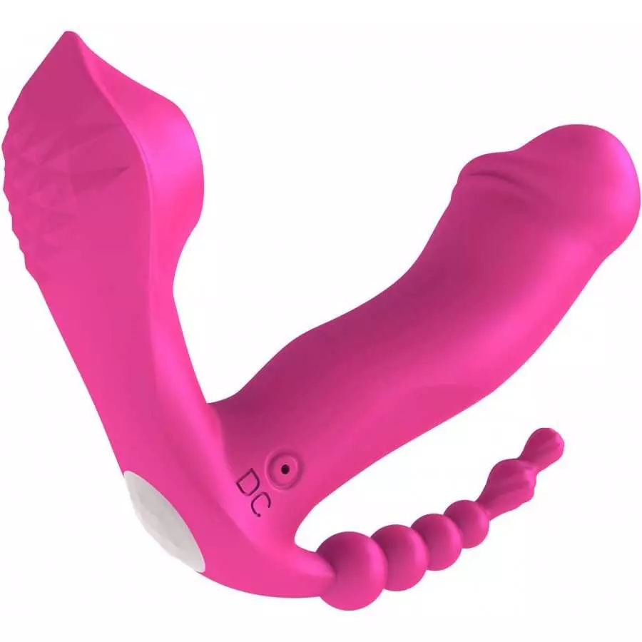 3 in 1 G Spot Vibrator - Adult Rose Sex Toys Wearable Panty Vibrator Sex Stimulator with 9 Vibrating Modes Waterproof Rechargeab 3 in 1 G Spot Vibrator - Adult Rose Sex Toys Wearable Panty Vibrator Sex Stimulator with 9 Vibrating Modes Waterproof Rechargeab