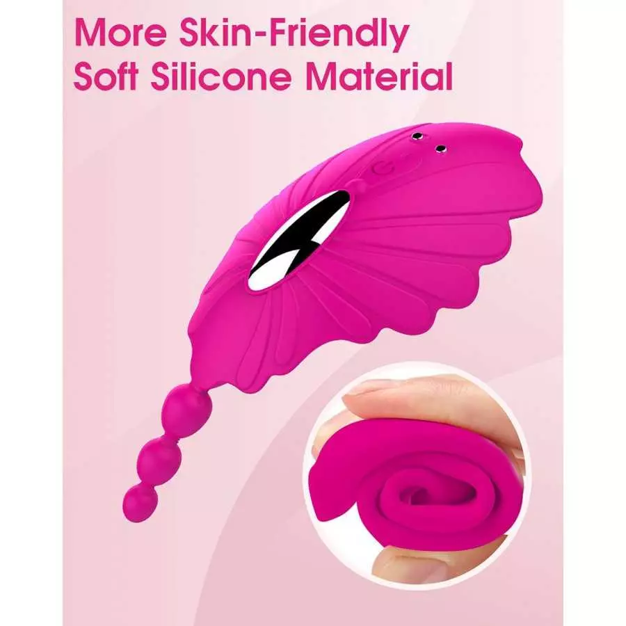 Remote Vibrator, Vibrating Panties,Wearable Panty Vibrator Wireless Remote Control Vibrating Eggs, Waterproof Rechargeable Vibra