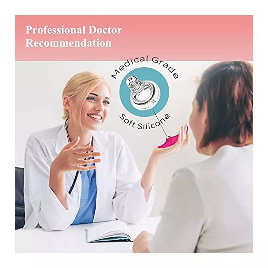 Wearable Clitoral Stimulator Butterfly Vibrator with Remote Control,Rechargeable Waterproof Panties Vibrator for Women