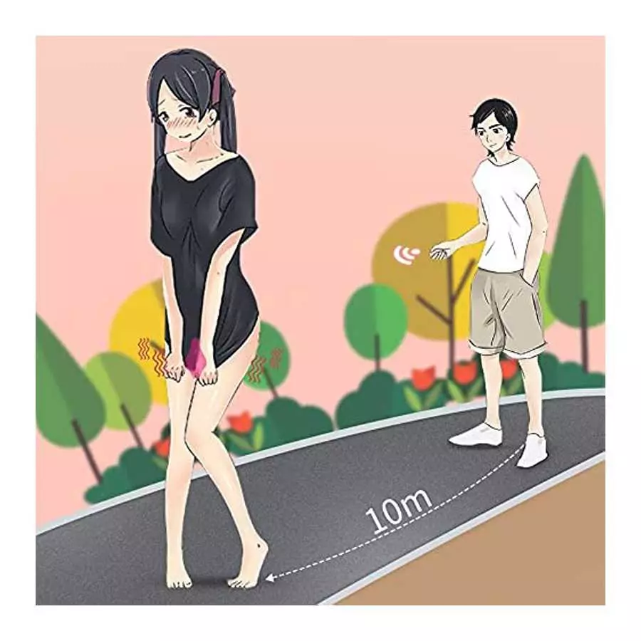 Wearable Clitoral Stimulator Butterfly Vibrator with Remote Control,Rechargeable Waterproof Panties Vibrator for Women