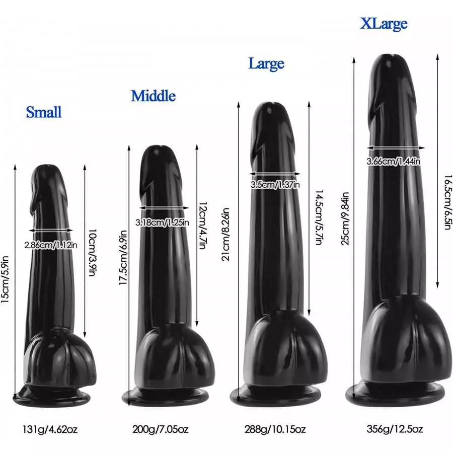 10 inch Big Black Dildos,Realistic Adults Sex Toys with Suction for Women,Couples