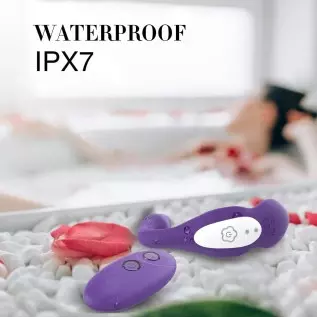 STIRLOVE Wearable Vibrator with Butt Plug Egg Vibrator for Woman Pleasure, Remote Control Triple Stimulation 7 Modes Clitoral Vi STIRLOVE Wearable Vibrator with Butt Plug Egg Vibrator for Woman Pleasure, Remote Control Triple Stimulation 7 Modes Clitoral Vi