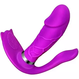 3 in 1 G-Spot Vibrator with Remote Control Adult Sex Toys - Wearable Panty Vibrator Sex Stimulator with 8 Vibrating Modes - Wate