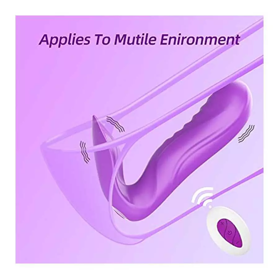 Gephonsi Remote Control Vibrator for Panties Adult Toys, Wearable Pulsating Thrusting G Spot Vibrators Sex Toys Women Clit Stimu