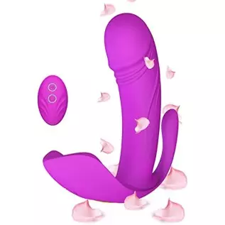 3 in 1 Womens Toys Adult Pleasure for Women with Remote Control Couple Vibrator ,G Spot Dildo Vibrator for Vagina Clitoris Anal 