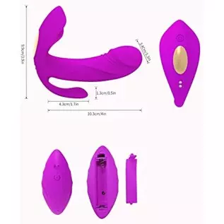 3 in 1 Womens Toys Adult Pleasure for Women with Remote Control Couple Vibrator ,G Spot Dildo Vibrator for Vagina Clitoris Anal 3 in 1 Womens Toys Adult Pleasure for Women with Remote Control Couple Vibrator ,G Spot Dildo Vibrator for Vagina Clitoris Anal
