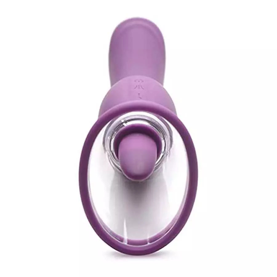 Shegasm Lickgasm 8X Licking and Sucking Vibrator, Purple (AG782)