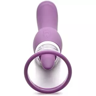 Shegasm Lickgasm 8X Licking and Sucking Vibrator, Purple (AG782)