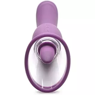 Shegasm Lickgasm 8X Licking and Sucking Vibrator, Purple (AG782)