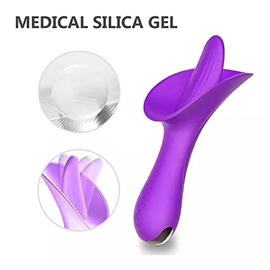 Tongue Rose Vibrator Adult Toy, Panty Vibrator Butterfly Vibrator, Rose Nipple Sucker Clit Vibrator, Rose Clit Licking Sucking T