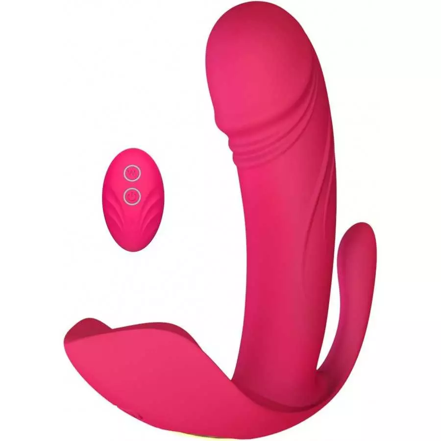Wearable Vibrator Sex Stimulator for Women, Clitoral G Spot Anal Vibrator Butterfly Vibrating with Remote Control, Waterproof Wo Wearable Vibrator Sex Stimulator for Women, Clitoral G Spot Anal Vibrator Butterfly Vibrating with Remote Control, Waterproof Wo
