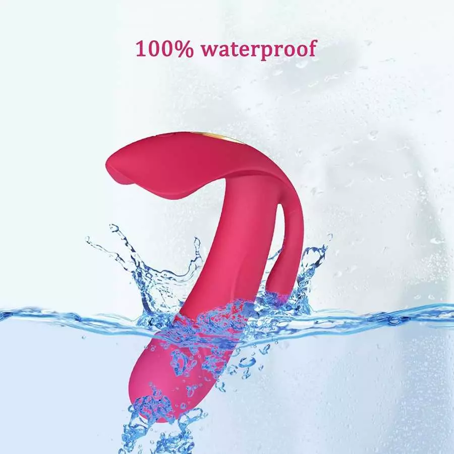 Wearable Vibrator Sex Stimulator for Women, Clitoral G Spot Anal Vibrator Butterfly Vibrating with Remote Control, Waterproof Wo