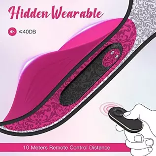 Panty Vibrator Remote Control for Women,Butterfly Vibrator Clit G Spot Stimulator Adult Sex Toys for Women and Couples