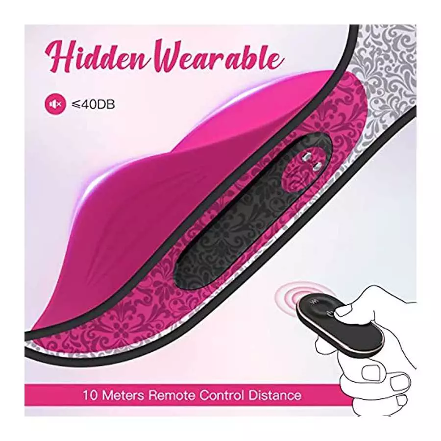 Panty Vibrator Remote Control for Women,Butterfly Vibrator Clit G Spot Stimulator Adult Sex Toys for Women and Couples