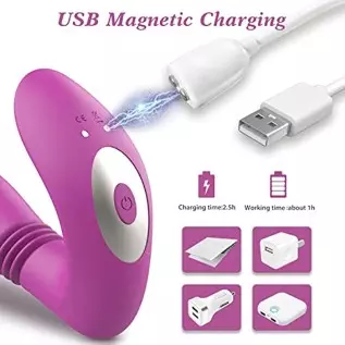 Clitoral G-spot Thrust Vibrator for Women, Panty Vibrator Sex Toys for Female with 9 Vibration Modes, Wearable Butterfly Vibrato Clitoral G-spot Thrust Vibrator for Women, Panty Vibrator Sex Toys for Female with 9 Vibration Modes, Wearable Butterfly Vibrato