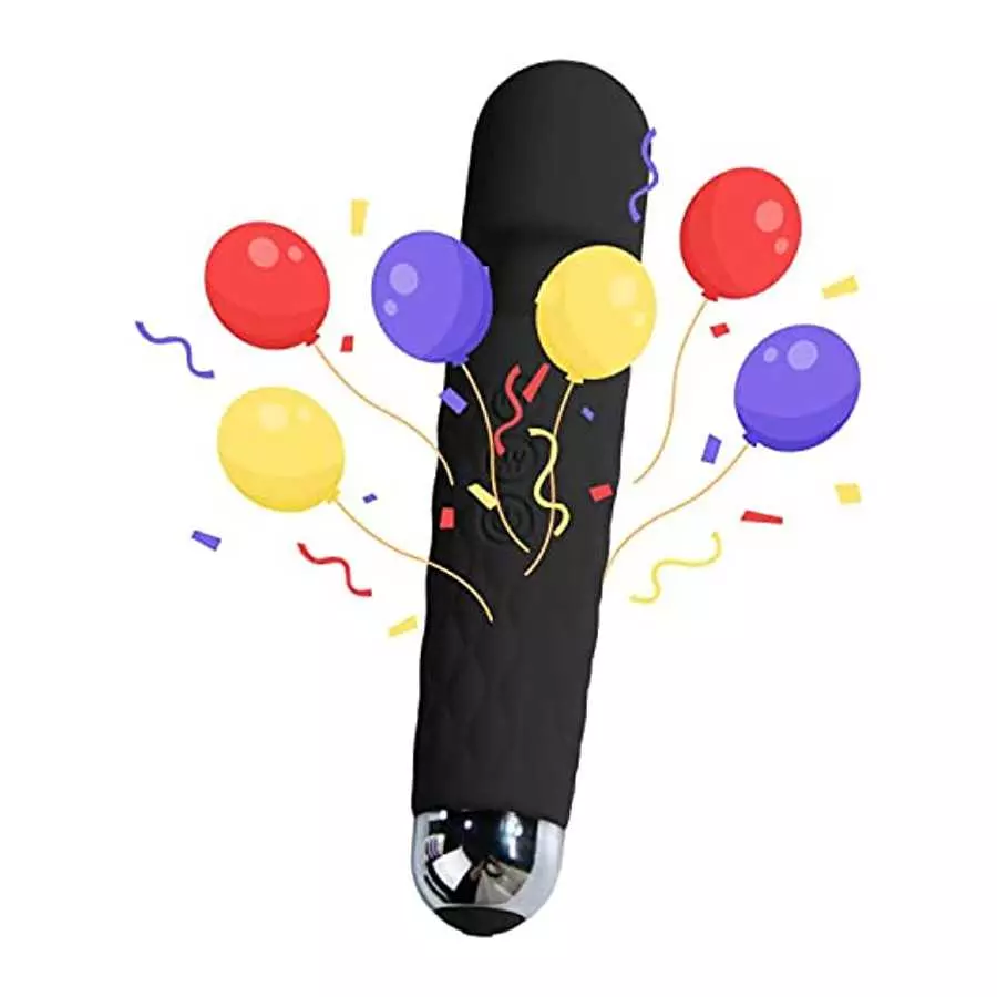 KZERO Safe USB Rechargeable Body Precision Relaxation Products, Silky & Well Touch, Black