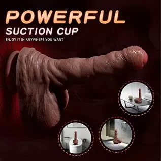 Thrusting Dildo Vibrator with 5 Thrusting Modes and 7 Vibration Modes, 7.9' Realistic Huge Dildos for G-spot Anal Stimulator Adu Thrusting Dildo Vibrator with 5 Thrusting Modes and 7 Vibration Modes, 7.9' Realistic Huge Dildos for G-spot Anal Stimulator Adu