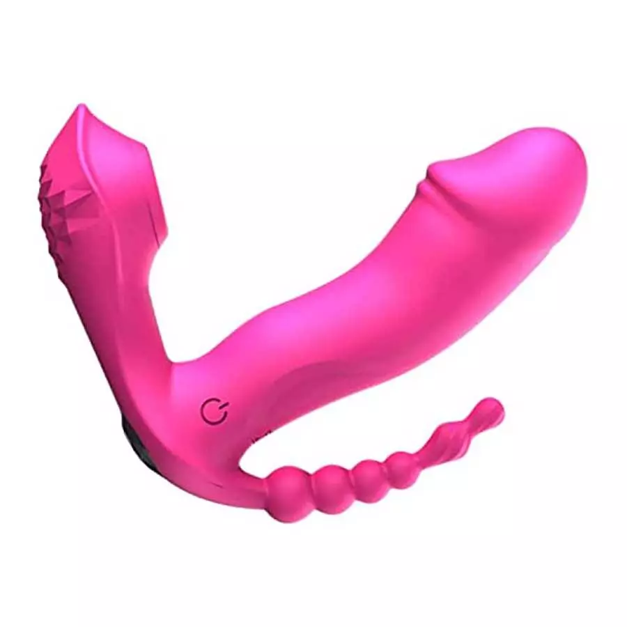 Wearable Panty Vibrator Sex Stimulator for Women, Clitoral G Spot Anal Butterfly Vibrating Panties with 8 Vibration Modes Waterp
