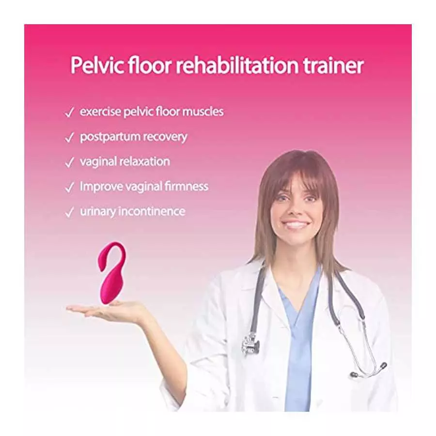 Bullet Vibrator, Wearable Panty G-spot Vibrator Dildo with APP Control- Kegel Pelvic Floor Trainer - 9 Models, Mini Egg Style Vi