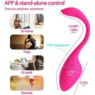 Bullet Vibrator, Wearable Panty G-spot Vibrator Dildo with APP Control- Kegel Pelvic Floor Trainer - 9 Models, Mini Egg Style Vi Bullet Vibrator, Wearable Panty G-spot Vibrator Dildo with APP Control- Kegel Pelvic Floor Trainer - 9 Models, Mini Egg Style Vi