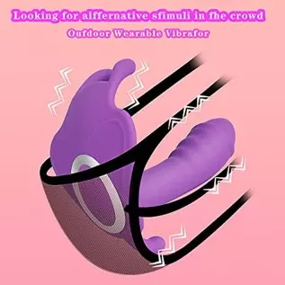 Wearable Clitoral G Spot Butterfly Vibrator Vibrating Panties Clit Invisible Butterfly Panties Vibrating Egg Sex Toys for Women 